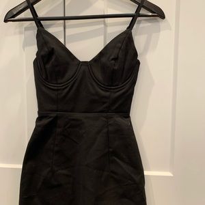 Black princess Polly Mini Dress